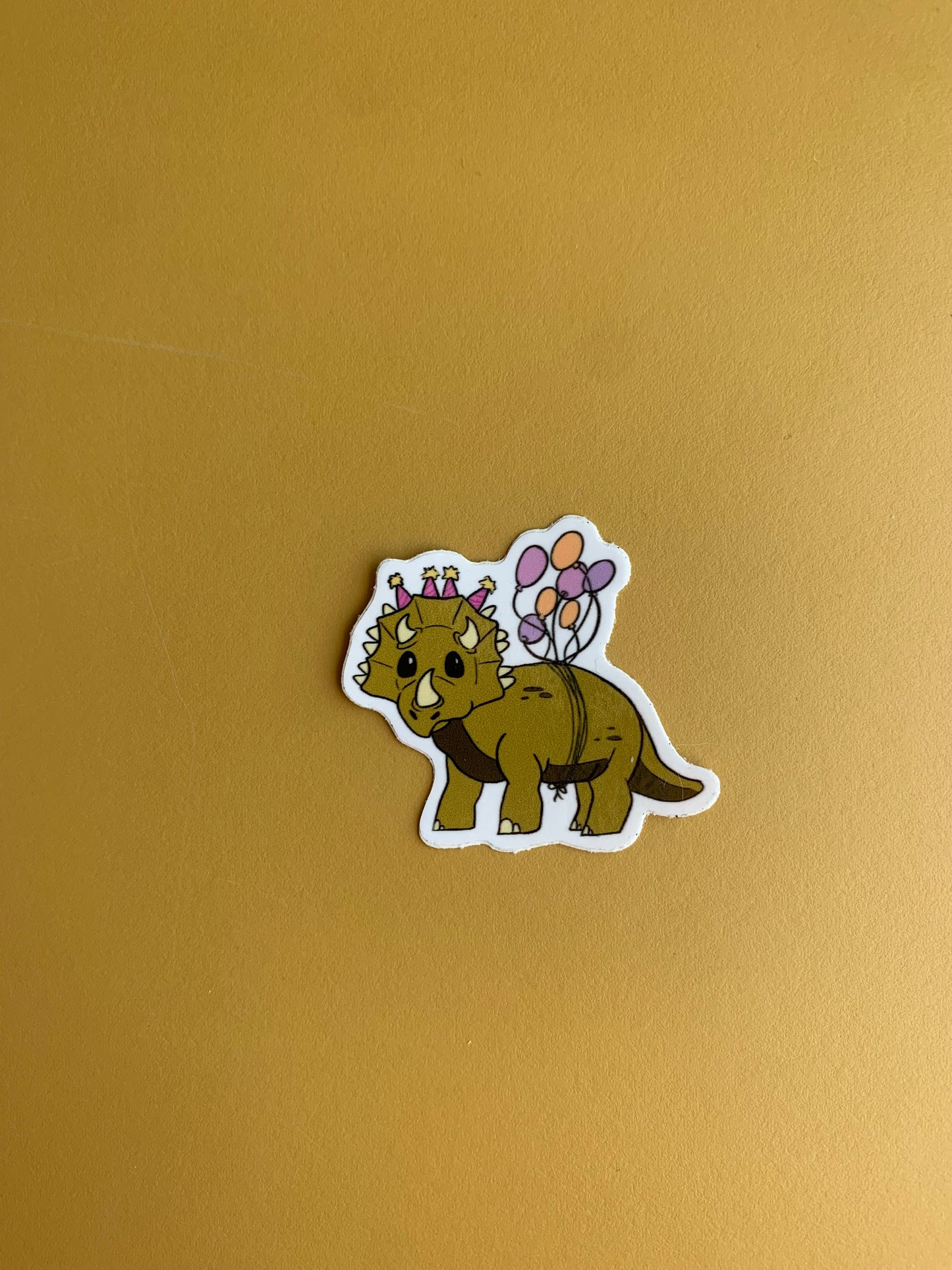 party dinosaur sticker pack