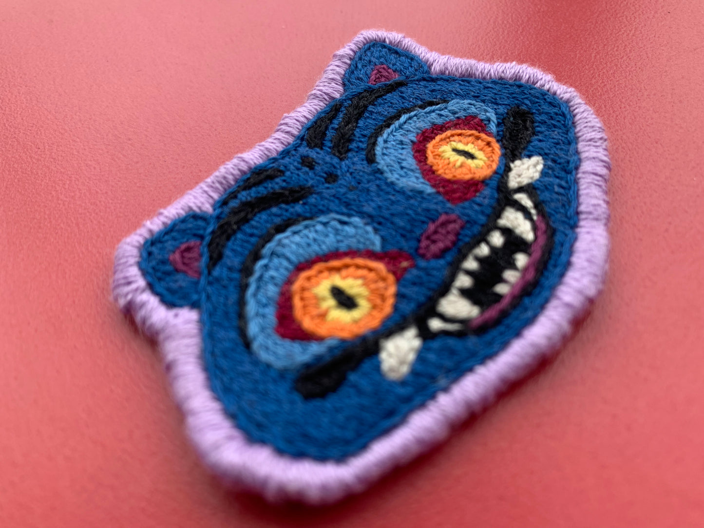 Derpy tiger patch K-Pop Demon Hunters