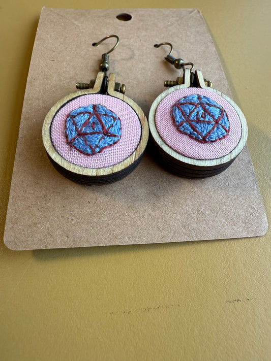 D20 earrings