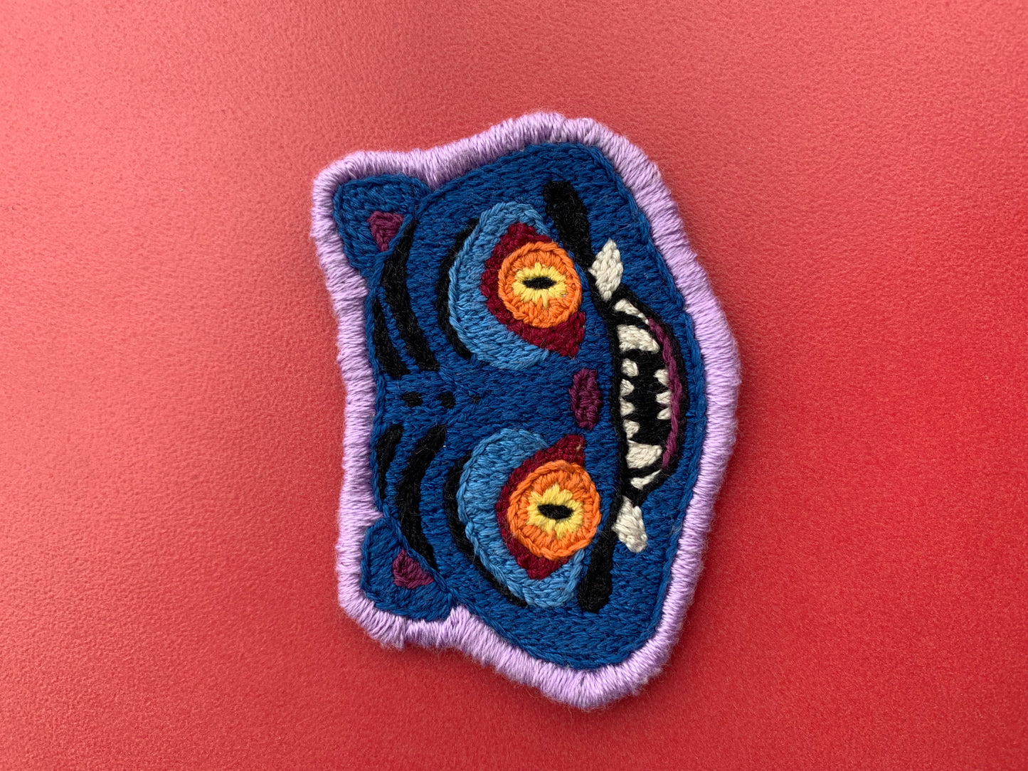 Derpy tiger patch K-Pop Demon Hunters