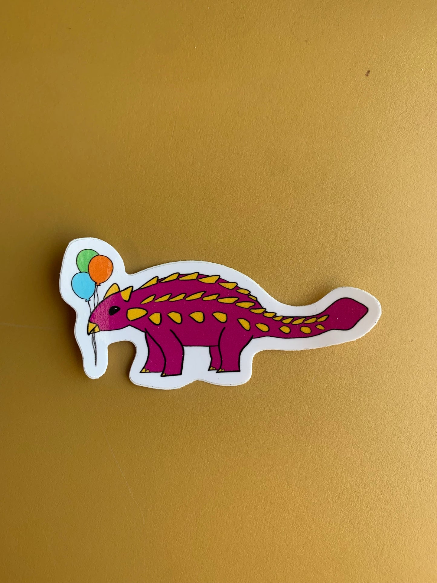 party dinosaur sticker pack
