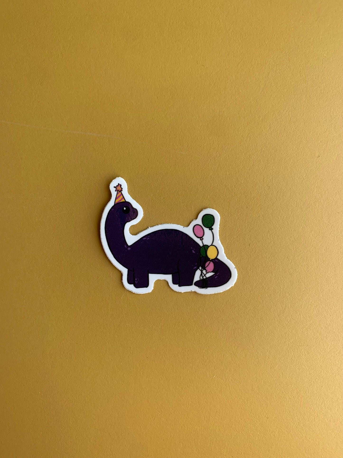 party dinosaur sticker pack