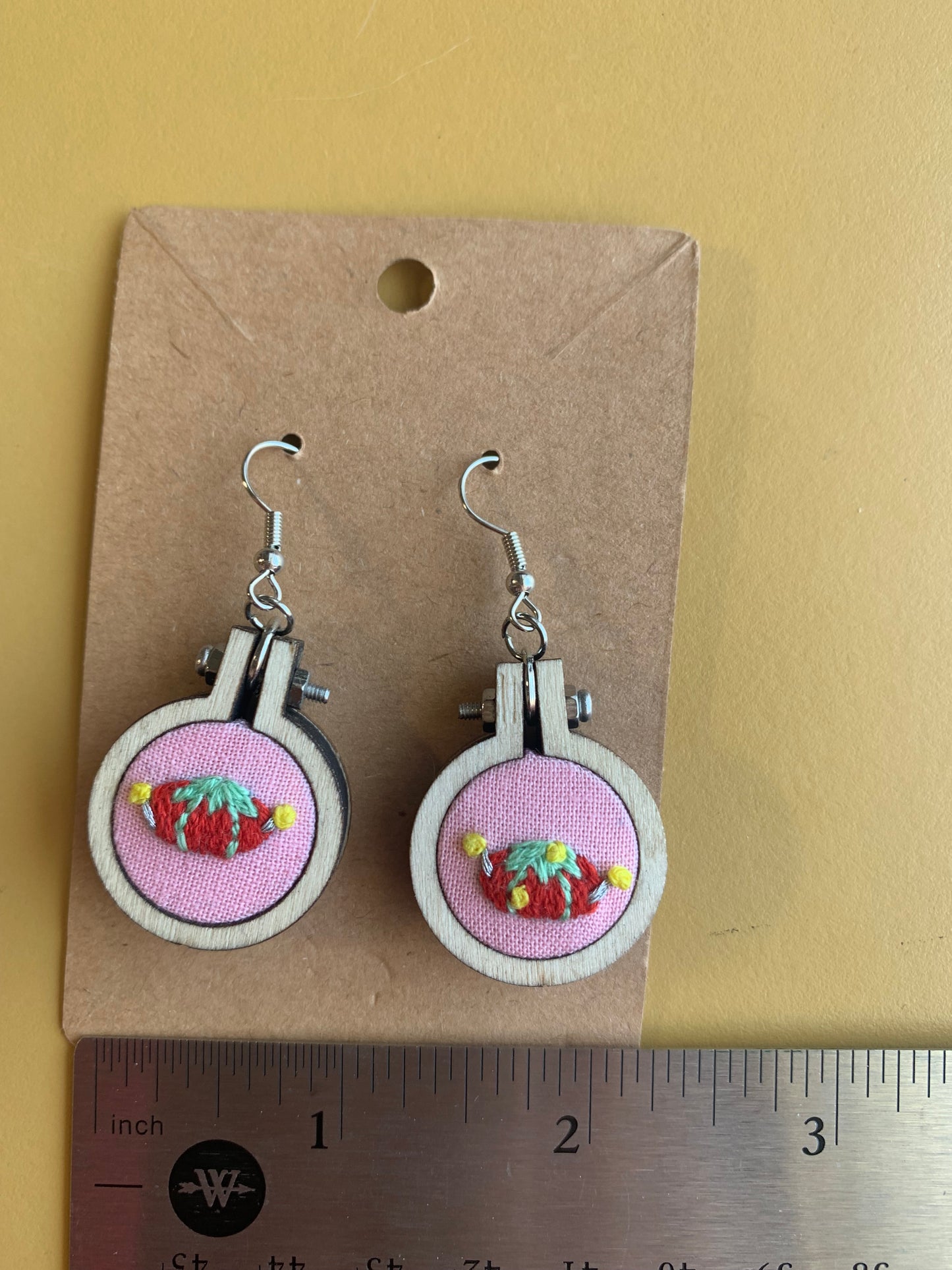 Pin cushion Earrings