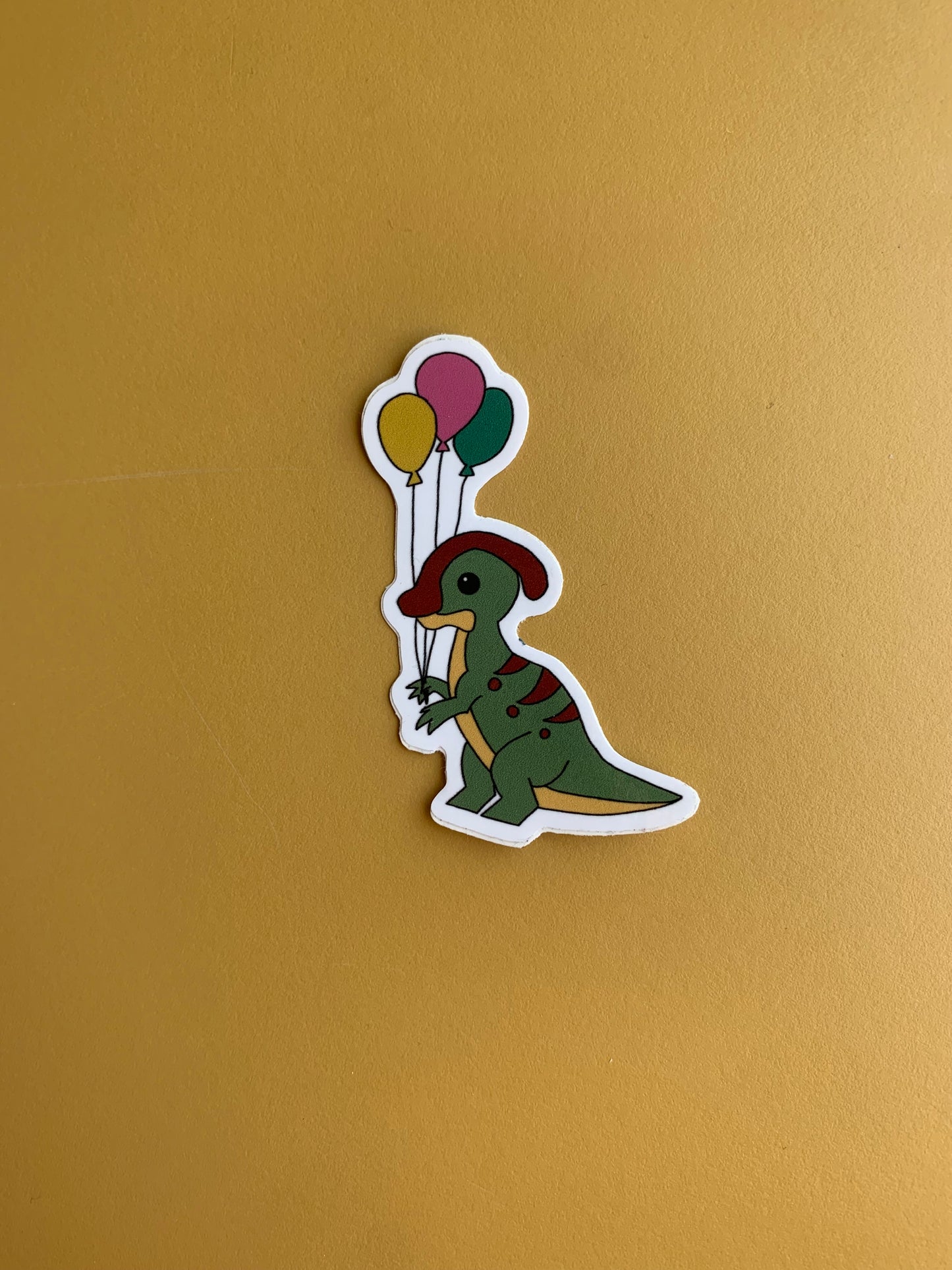 party dinosaur sticker pack