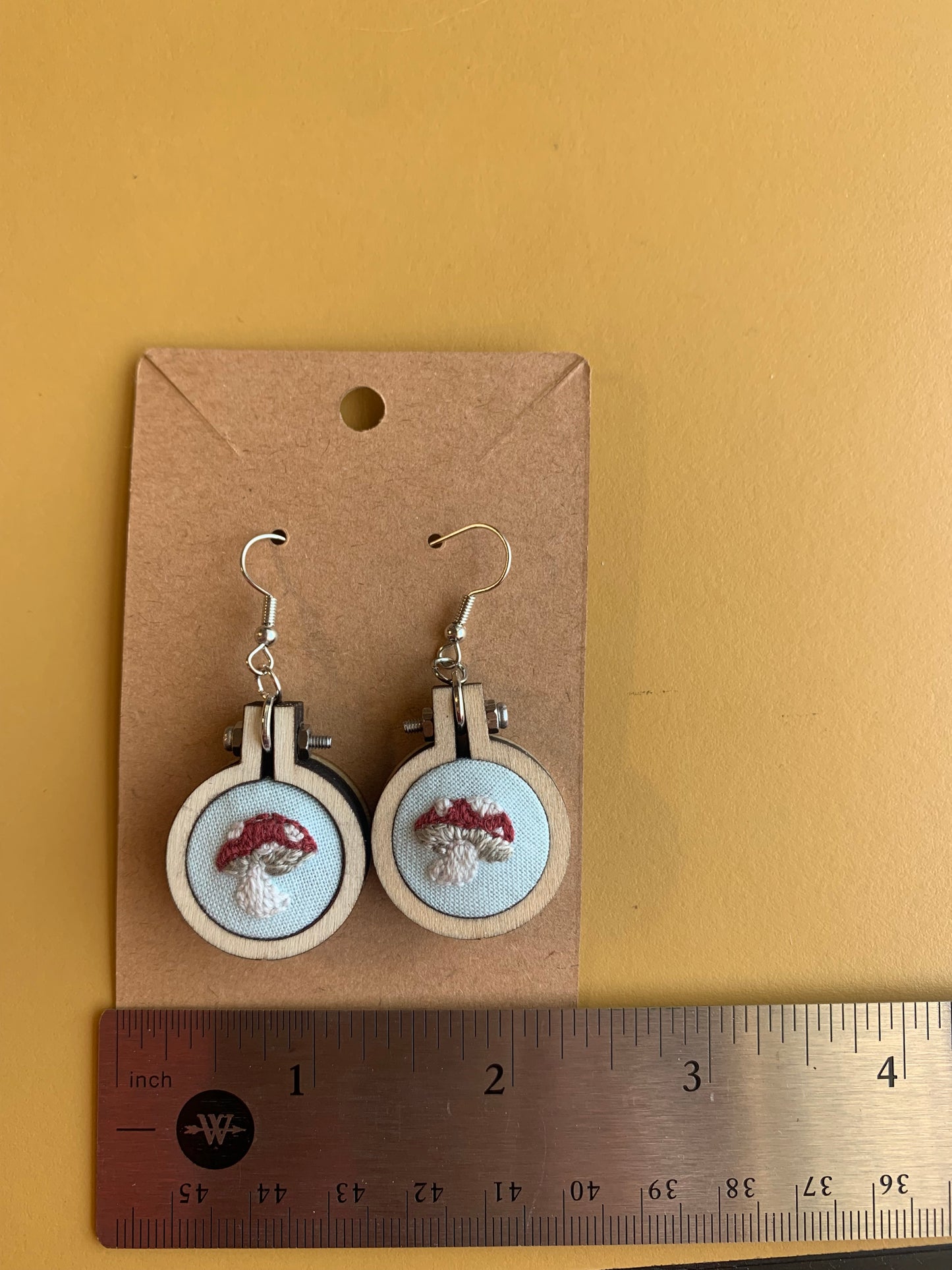 Mushroom Earrings
