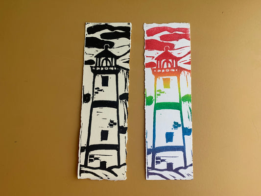 Linocut bookmark bundle