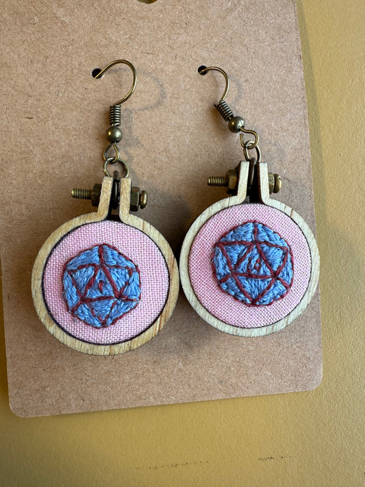 D20 earrings